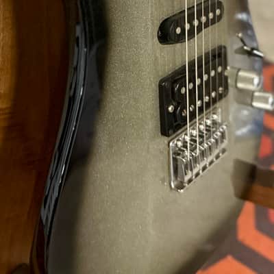1990s Aria Pro II MA Series - Silver Burst - Shred Master Supreme image 3