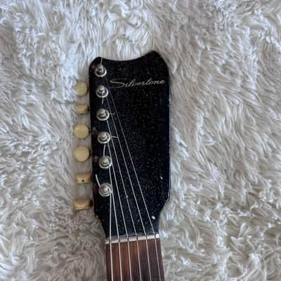 Silvertone 1448 1962 - 1967 - Black Sparkle image 3