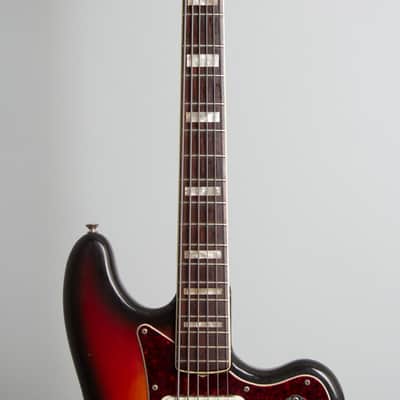 Fender Bass VI Electric 6-String Bass Guitar (1974), ser. #626103, original black tolex hard shell case. image 8