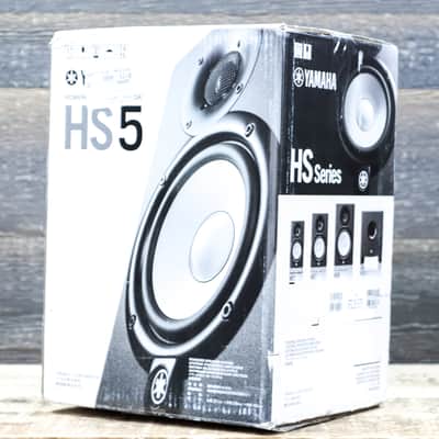 Yamaha HS5 Powered Studio Monitor 2-Way Bi-Amp 5" Studio Monitor (Single) w/Box image 8