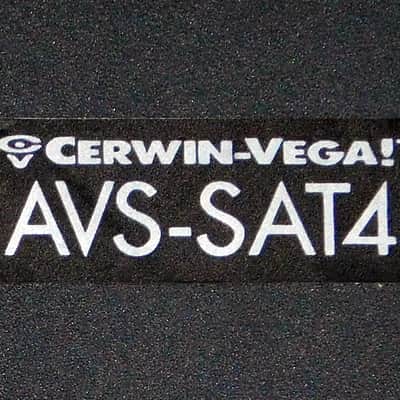Cerwin Vega AVS-SAT4 surround satellite speakers image 3