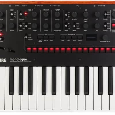 Korg monologue Analog Synthesizer - Black image 2