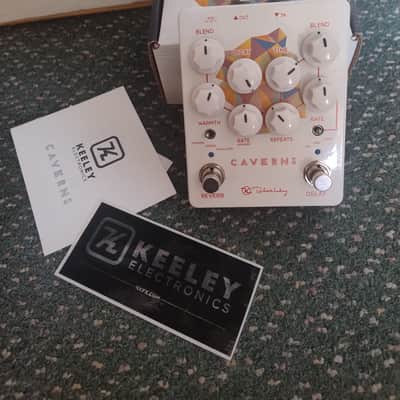 Keeley Caverns Reverb / Delay V2 2017 - Present - White image 1