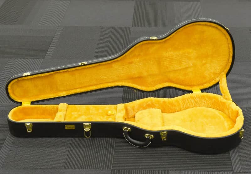 Gibson Custom Shop Les Paul Lifton Historic Black/Goldenrod Hardshell Case, Recent image 1