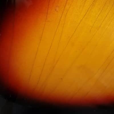 Vintage Imperial Made in Japan Electric Guitar 1970 Tobacco Burst image 10