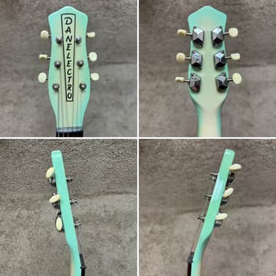 Danelectro 56-U2 Aqua Burst w/ Tweed Dano Gig Bag image 11