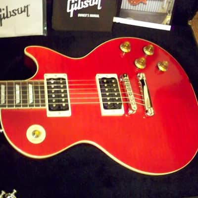Artist Relations Promo 2022 Gibson Les Paul Standard Slash Artist Signature Limited 4  Album Trans Cherry image 4