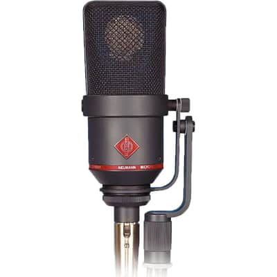 Neumann TLM 170 R Large-Diaphragm Multipattern Condenser Microphone (Black) Bundle with Auray RF-5P-B Reflection Filter and Reflection Filter Tripod Mic Stand image 4