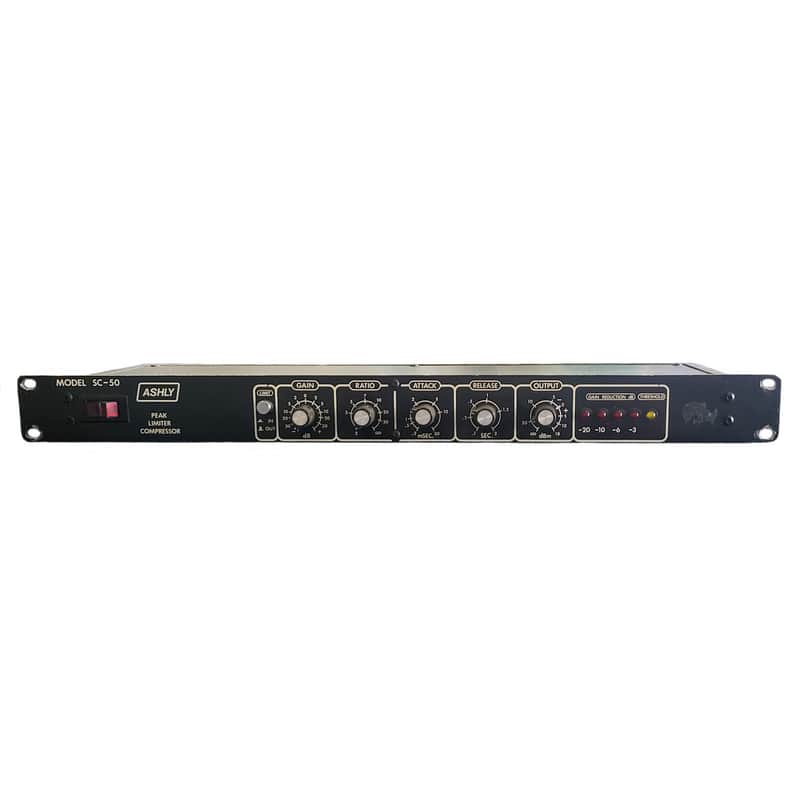 VINTAGE 70s ASHLY SC-50 ANALOG PEAK LIMITER/COMPRESSOR image 1