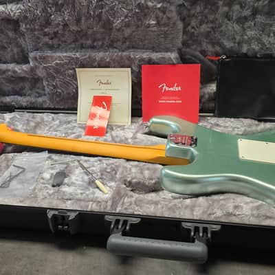 Fender American Professional II Stratocaster BRAND NEW Surf Green Metallic Pearl Rosewood USA Strat Guitar image 8