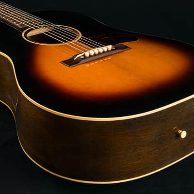 Pre-War Slope Shoulder Sunburst Torrefied Adirondack Spruce and Mahogany Distress Level 1 Used (2023) image 14