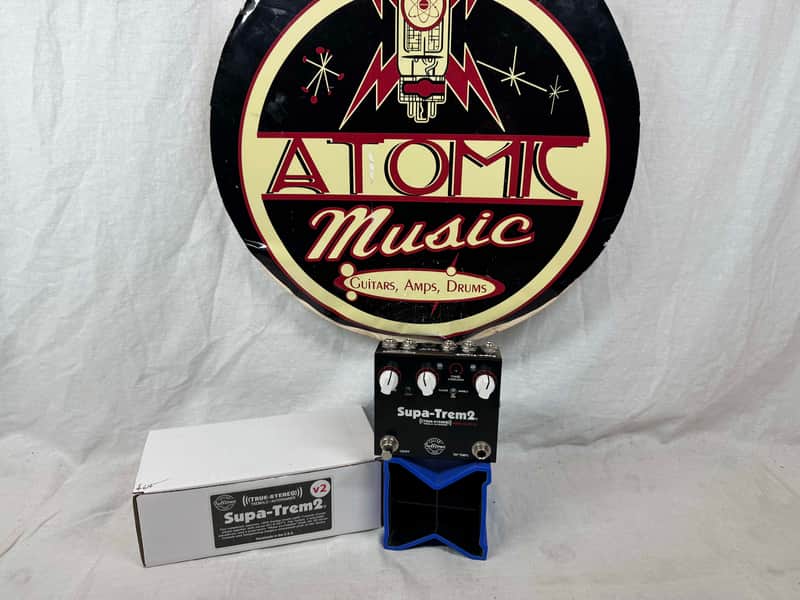 Fulltone Custom Shop CS-ST2 V2 Supa-Trem2 supa trem 2 Tremolo Pedal with Box image 1