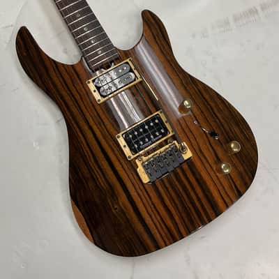 Brian Moore C-55P 1997 Namm Show - Striped Ebony image 3