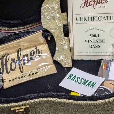 Hofner H500/1-61L-RLC-0 1961 RELIC Vintage Aged Lefty Violin Bass Sunburst *FREE PLEK WITH PURCHASE*! image 13