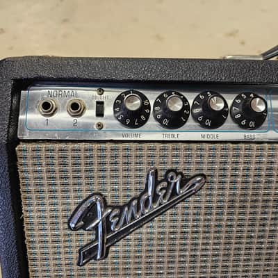 Vintage Fender Twin Reverb 1971 - Silver Face image 5