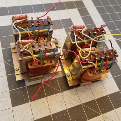 Telefunken 2380:1 [9500 Ohms] PAIR (2) 40.5108.050-62 Bv/Pv Vintage Output Transformer OT 12kOhm into 4 Ohm Tested Tube Amp Audio 1954-1960 image 2