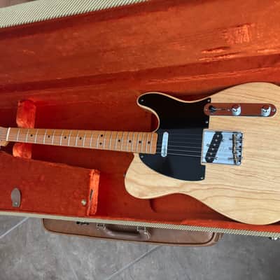 2000 Fender USA Telecaster ‘52 Reissue - Natural - Excellent Condition - Upgraded Saddles image 2
