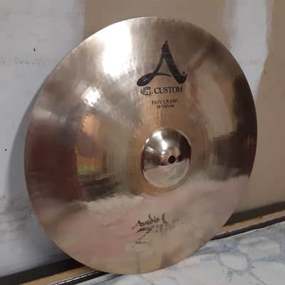Zildjian 16" A Custom Fast Crash Cymbal 2002 - Present - Brilliant image 2