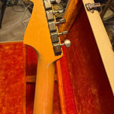 1963 Fender Jazzmaster black/matching headstock 1963 - Black image 4