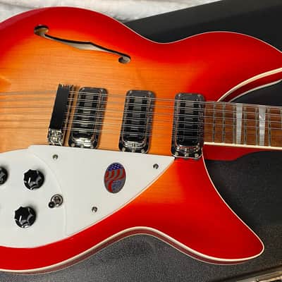 NEW! Rickenbacker 1993 Plus Semi-Hollowbody Electric Guitar - Fireglo - Authorized Dealer - In-Stock! 8.35lbs - G07075 image 3