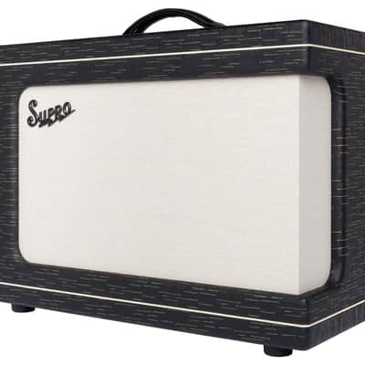 Supro Ambassador 2x10" 35/50-Watt Tube Combo Amp - Black Gold image 3