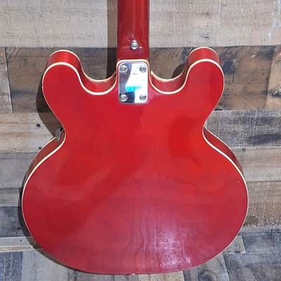 1969 MIJ Univox 335 Coily with Tremolo  - Cherry - image 10