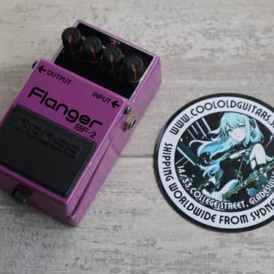 Boss BF-2 Flanger 1984-1990 (Green Label) Made In | Reverb Australia