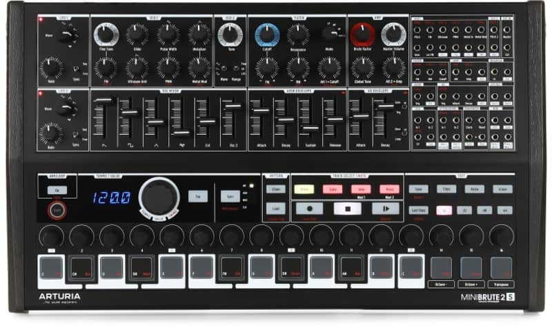 Arturia MiniBrute 2S Semi-modular Analog Sequencing Synthesizer (MiniBrute2SBkd1) image 1