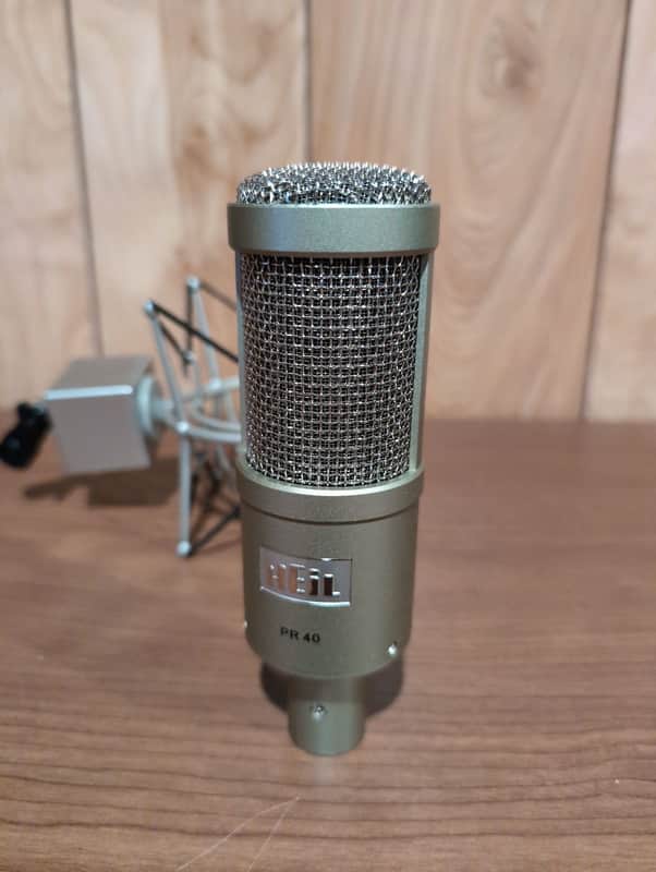 Heil PR40 Large Diaphragm Dynamic Microphone 2010s Matte Champagne image 1