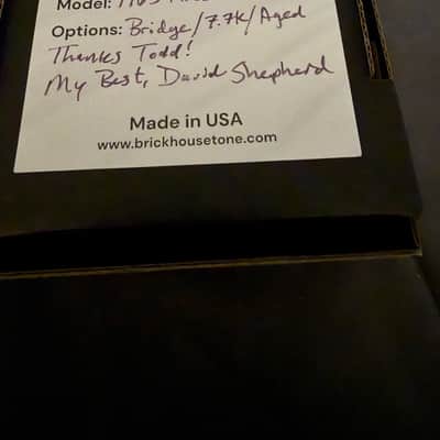 Brickhouse Toneworks 63 Firebird Bridge Model 2026 - Aged Nickel image 4