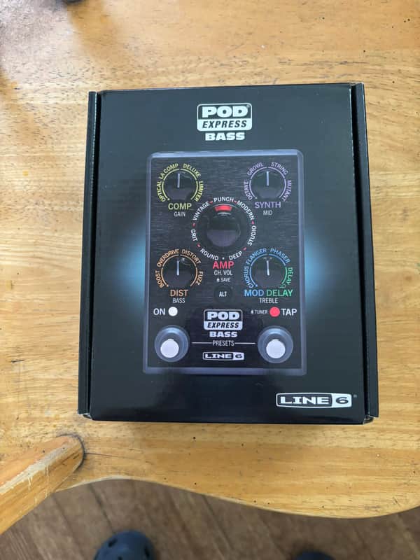 Line 6 POD Express Bass 2024 - Present - Grey / Black-New image 1