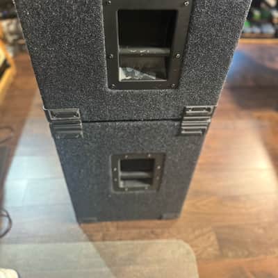 EBS HD350 Bass Amp Head With NEO 115 & NEO 210 Evolution Neoline Pro Speakers mid 2000s ish - Rack Mounted & Carpeted image 12