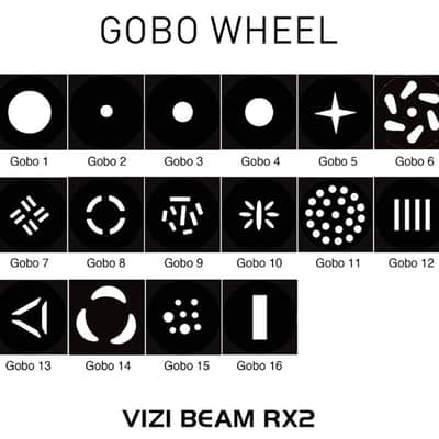 ADJ Vizi Beam RX2, 100W LED Moving Head Beam Fixture image 12