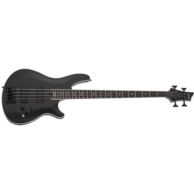 Schecter SLS Evil Twin-4 Satin Black SBK Electric Bass + Hardshell Case Evil Twin 4 - BRAND NEW image 2