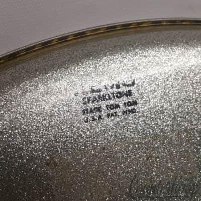 Remo 16"Silver Sparkle Sparkltone Batter Floor Tom Drum Head Plastic Sparkletone image 2