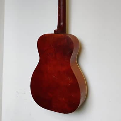 Harmony H927 "Stella" Parlor Tailpiece Guitar - 1960s - Natural - AS-IS image 14