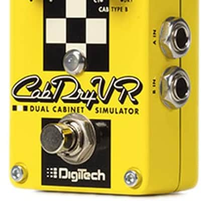 DigiTech CabDryVR Dual Cabinet Simulator 2010s - Yellow/Black/White image 2