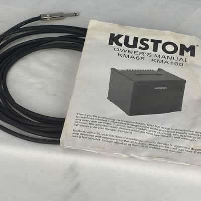 Kustom KMA100 Keyboard / Mixer Amplifier – 100W – Celestion Speaker – Multi-Input PA Style Amp image 14