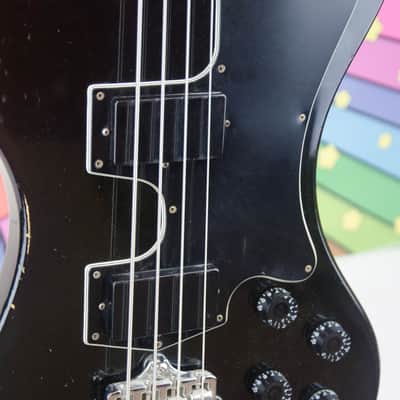 Used Gibson RD Artist Bass Guitar, Moog Electronics, Ebony Finish, Kurt Novak Model, Hard Case image 8