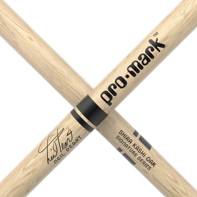 Pair of Promark Neil Peart Signature Shira Kashi Oak Drumsticks - PW747W image 6