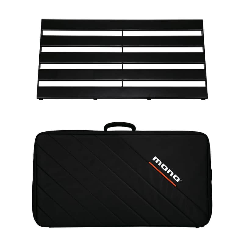 MONO Pedalboard Rail Large Black + Stealth Pro Accessory Case image 1