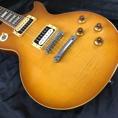 BURNY RLGK-75 Super Grade Standard Model Lemon Drop (MOD) Seymour Duncan SH-1 '59 image 4