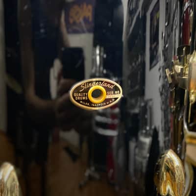 Immagine Slingerland Limited Edition Black Gold Drum Set - 1980s - 10