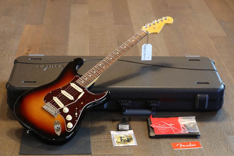 2020 Fender American Professional II Stratocaster with Rosewood FB Electric Guitar 3-Color Sunburst + OHSC image 1