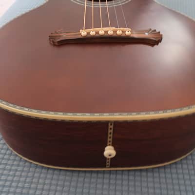 Washburn R314KK Spruce/Trembesi Parlor 2016 - Natural Parlor Guitar Rare 1890s Golden Era Period Correct Recreation Limited Edition Long Discounted Model No Coffin Case image 14