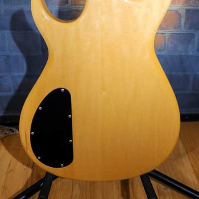 Vintage 1980s Carvin DC200 Natural Ebony Board Set Neck Great Value image 18