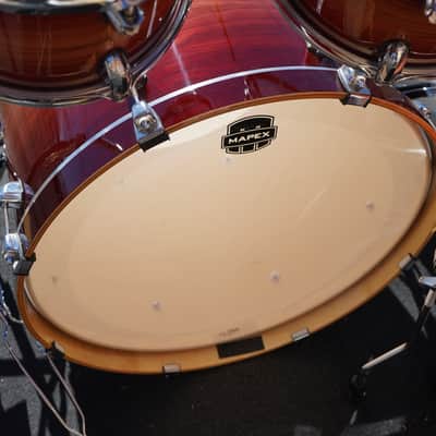 Mapex Armory Studioease 5pc Birch/Maple Shell Pack - Redwood Burst image 9