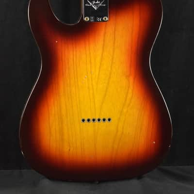 Fender 1959 Telecaster Journeyman Relic Faded Aged Chocolate 3-Color Sunburst image 7