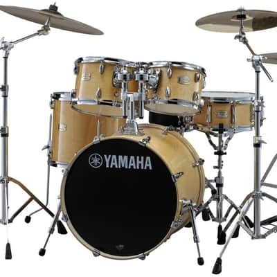 Yamaha SBP2F50 Stage Custom Drum Shell Kit,  5-Piece, Natural image 2