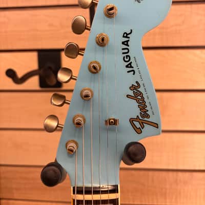 Fender Custom Shop 1966 Jaguar Journeyman Relic, Aged Daphne Blue, w/Painted Headcap and Lollars HSC 2020 image 7